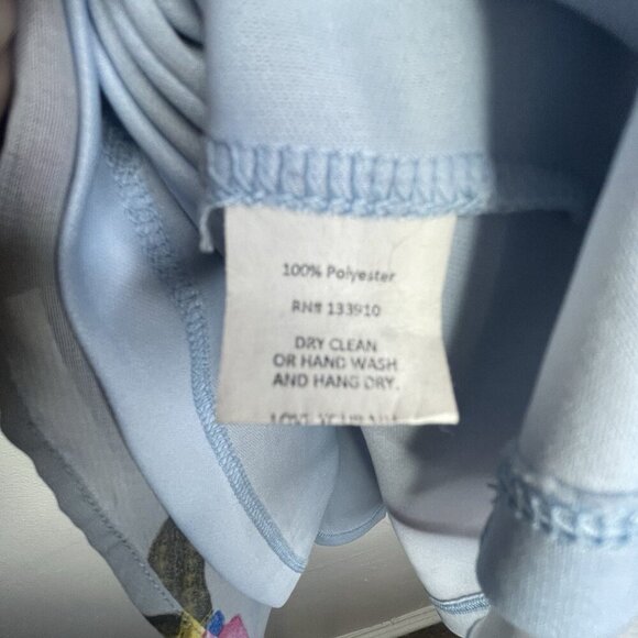 Show Me Your Mumu Kyle Mini Dress Womens M Blue Chiffon Cow Skull Western Boho - Picture 11 of 12